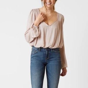 FP Smockin' N Rockin' Bodysuit in Champagne Pink